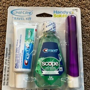 Crest dental kit.  Brand new, perfect for anytime of the year !🥰❤️✈️